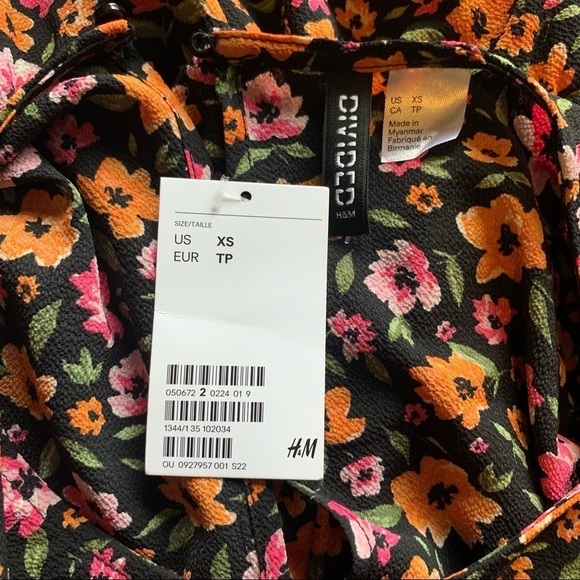 Divided Long Sleve Prairie Mini Dress - Picture 5 of 7